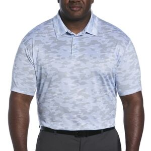 NWT Ben Hogan Performance Men's Linear Camo Print Golf Polo Shirt 3XL